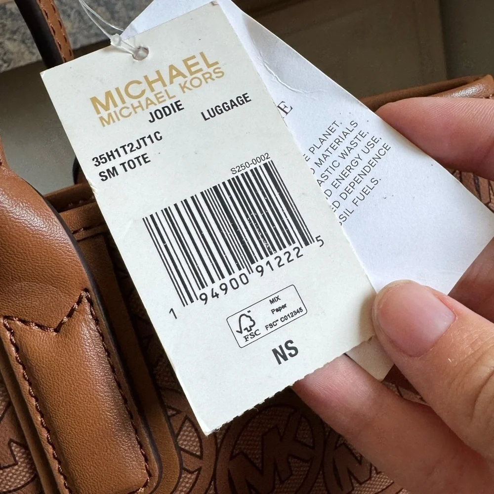 Michael Kors Jodie Small Logo Jaquard Tote Bag- NWT